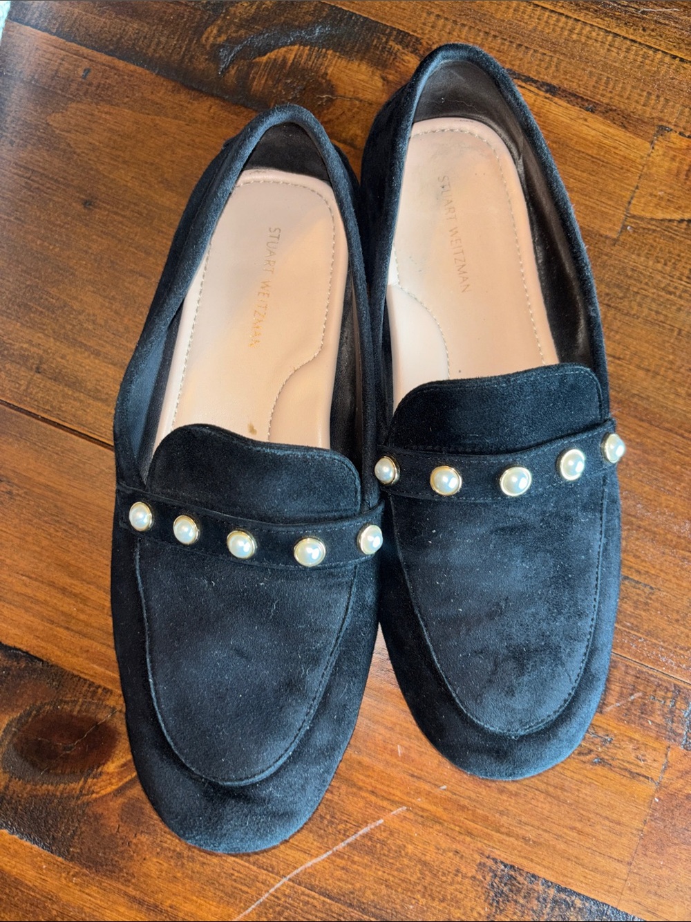 Stuart Weitzman Suede Loafers